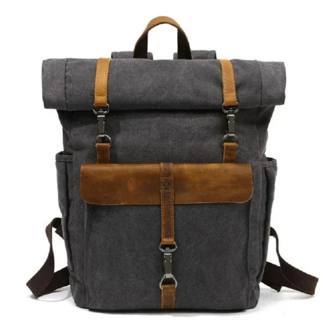 Benjamin | Grand sac à dos de voyage en toile pour ordinateur portable