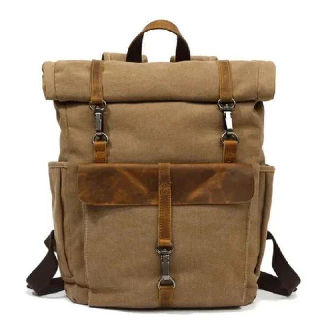 Benjamin | Grand sac à dos de voyage en toile pour ordinateur portable