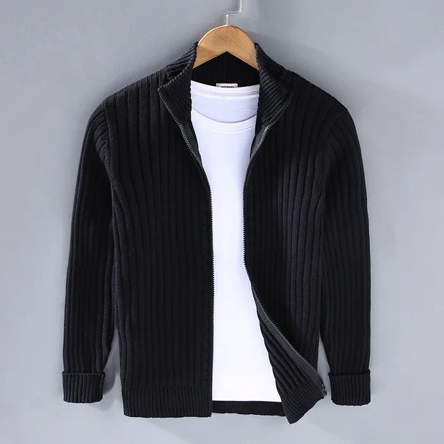 Xiros Sweater | Pull zippé décontracté pour hommes