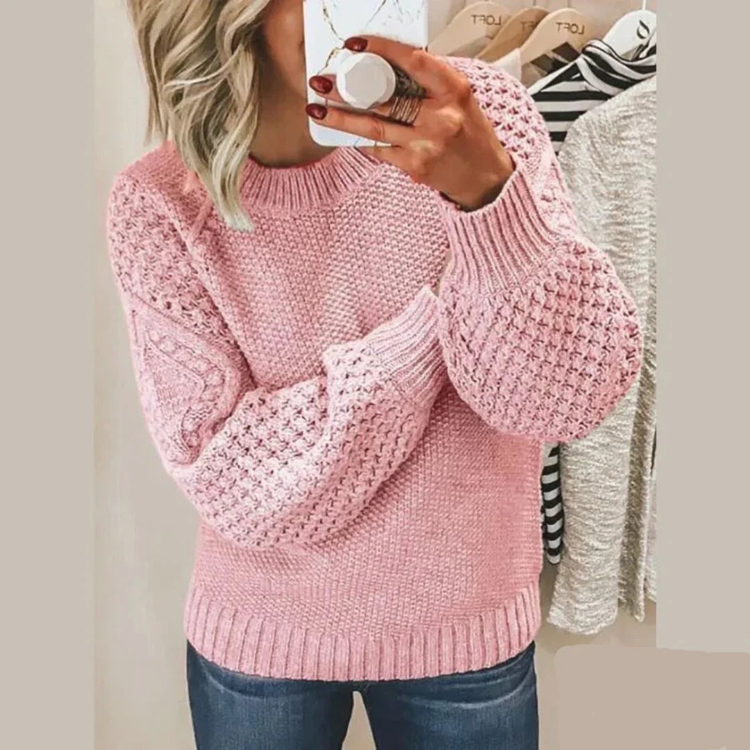 Un pull tricoté polyvalent pour toutes les saisons