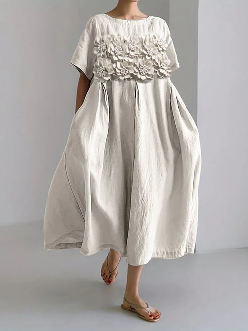 Karina - Robe de loisir à imprimé floral pour femme