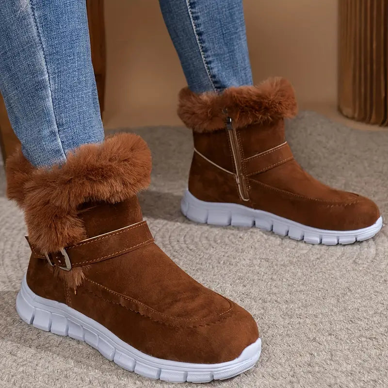 Bottes d'hiver mi-mollet pour femme - Meline