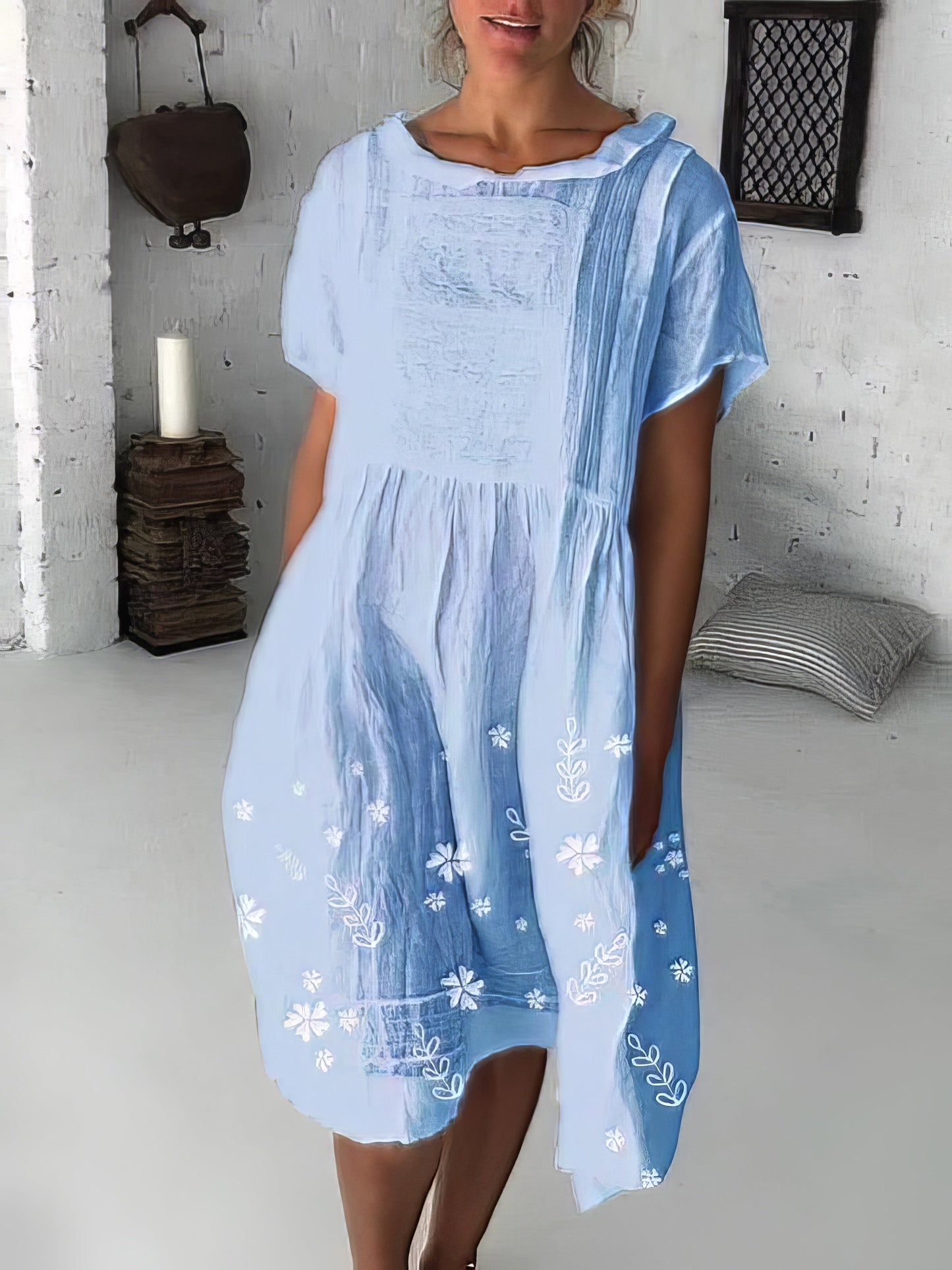 Lily Dress for Relaxation : Confort floral