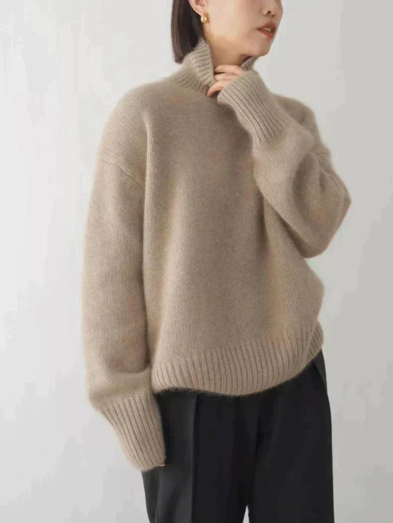 Irina | Pull à col roulé en laine