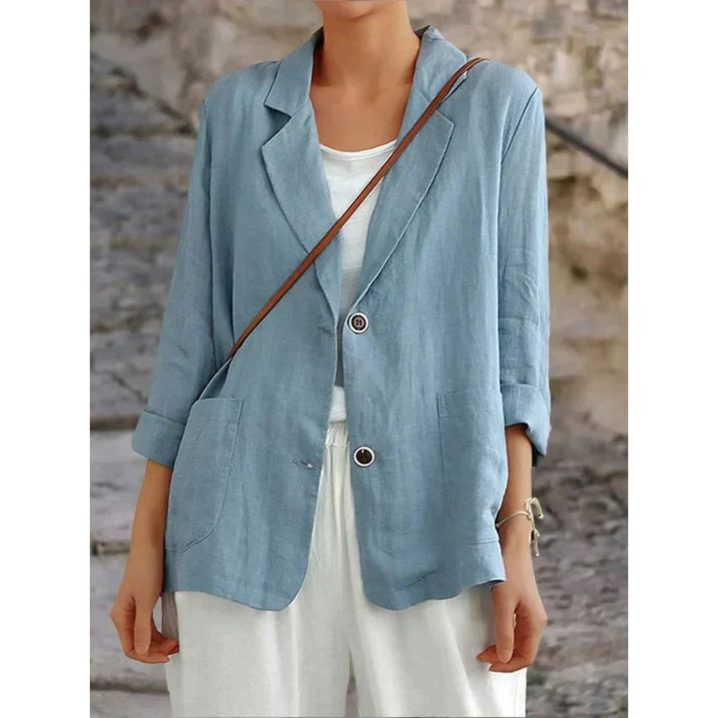 Esmée | Blazer en lin pour femme