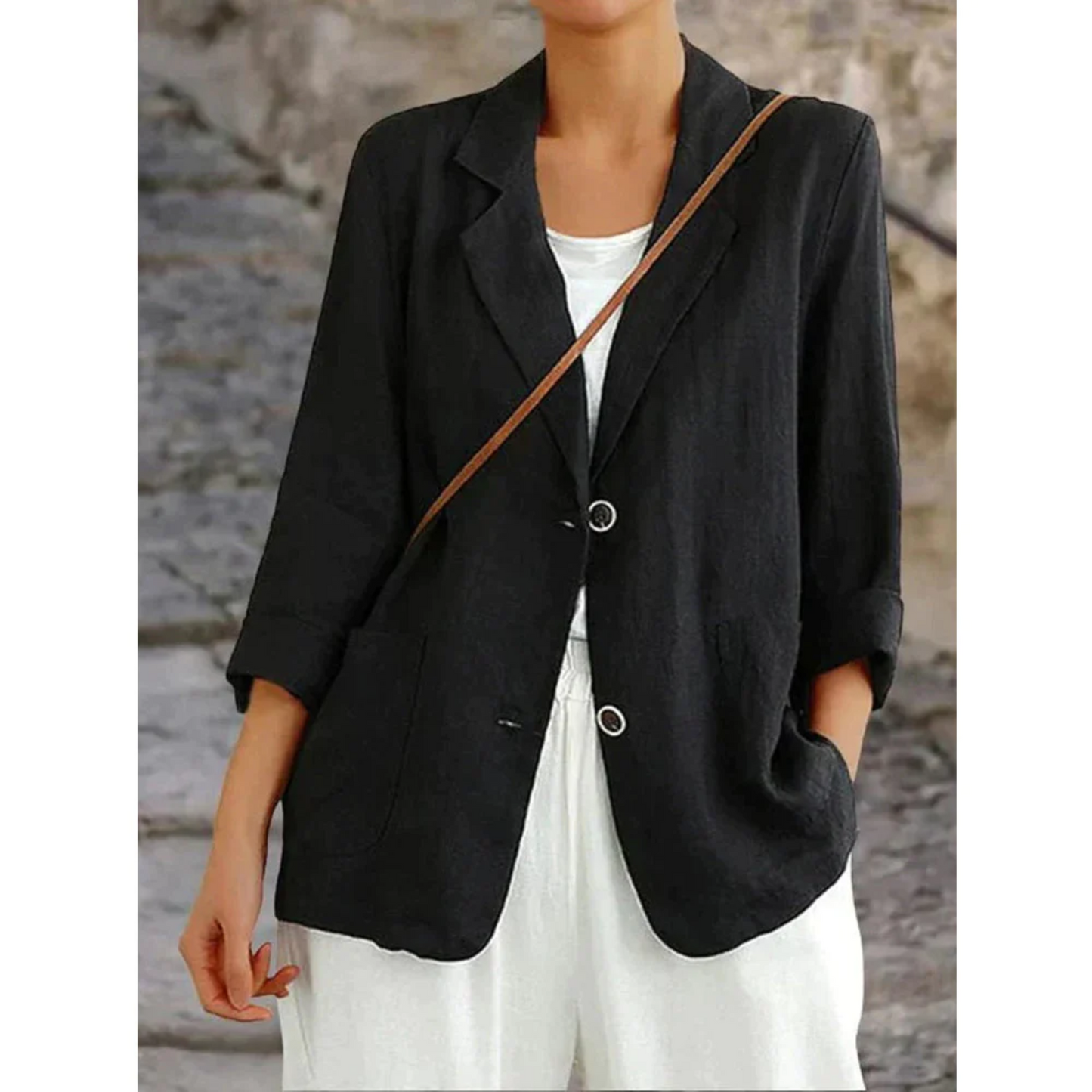 Esmée | Blazer en lin pour femme