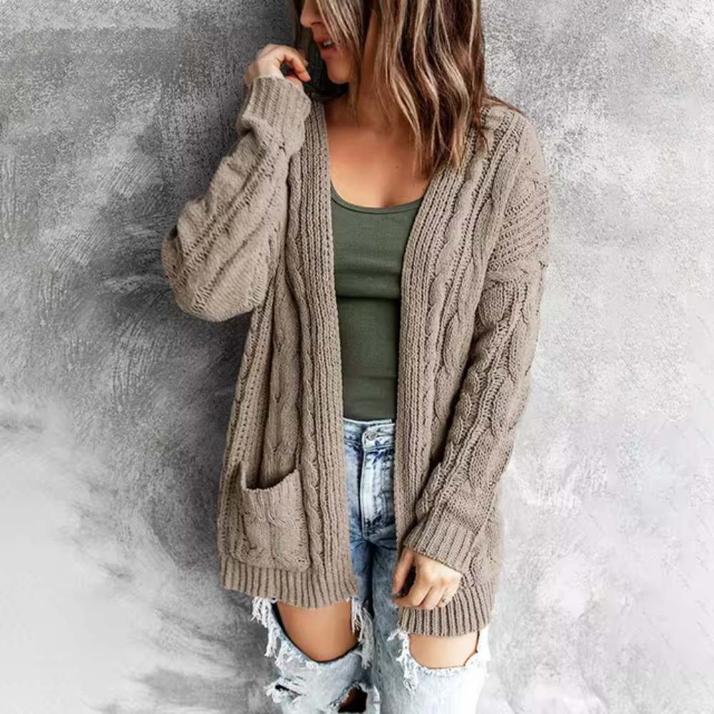 Louise - Gilet Winter Twists trui