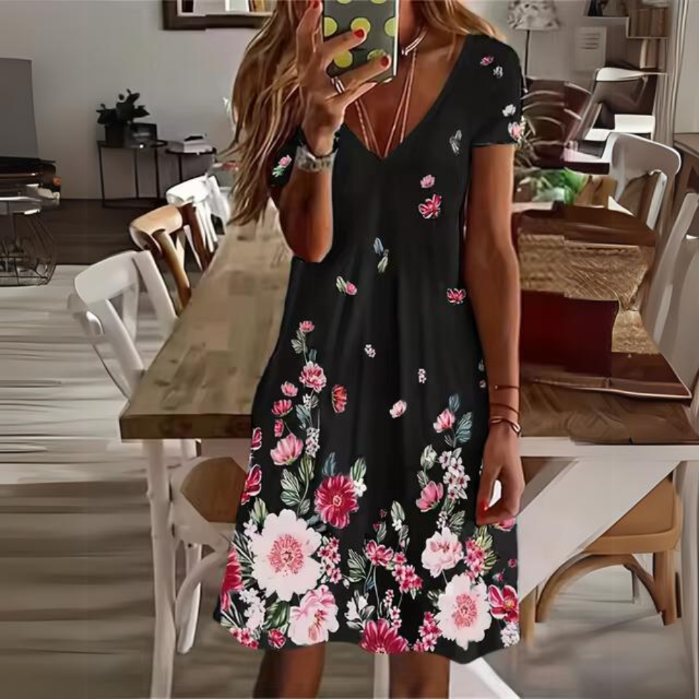 Luisa - Robe florale élégante