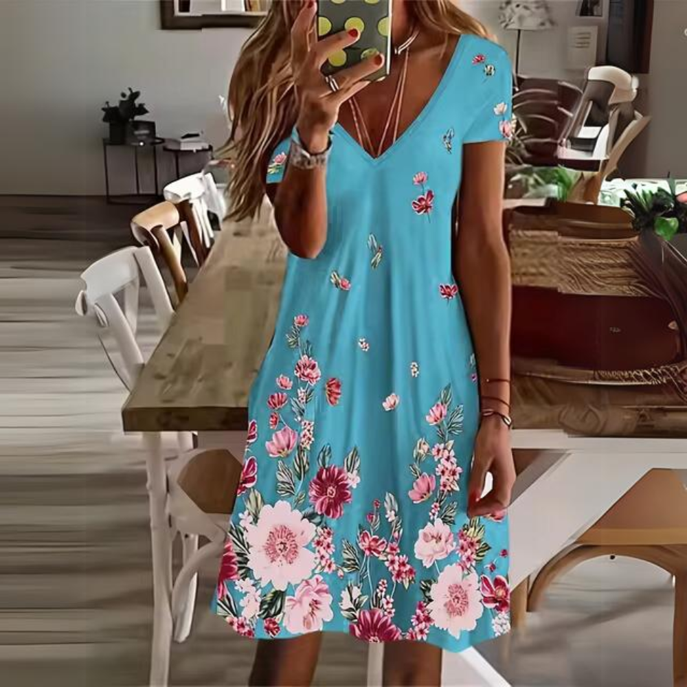 Luisa - Robe florale élégante