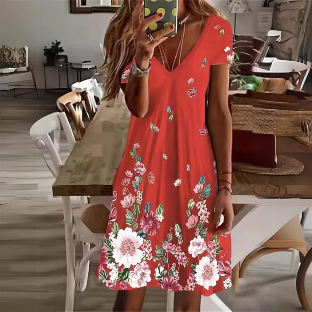 Luisa - Robe florale élégante
