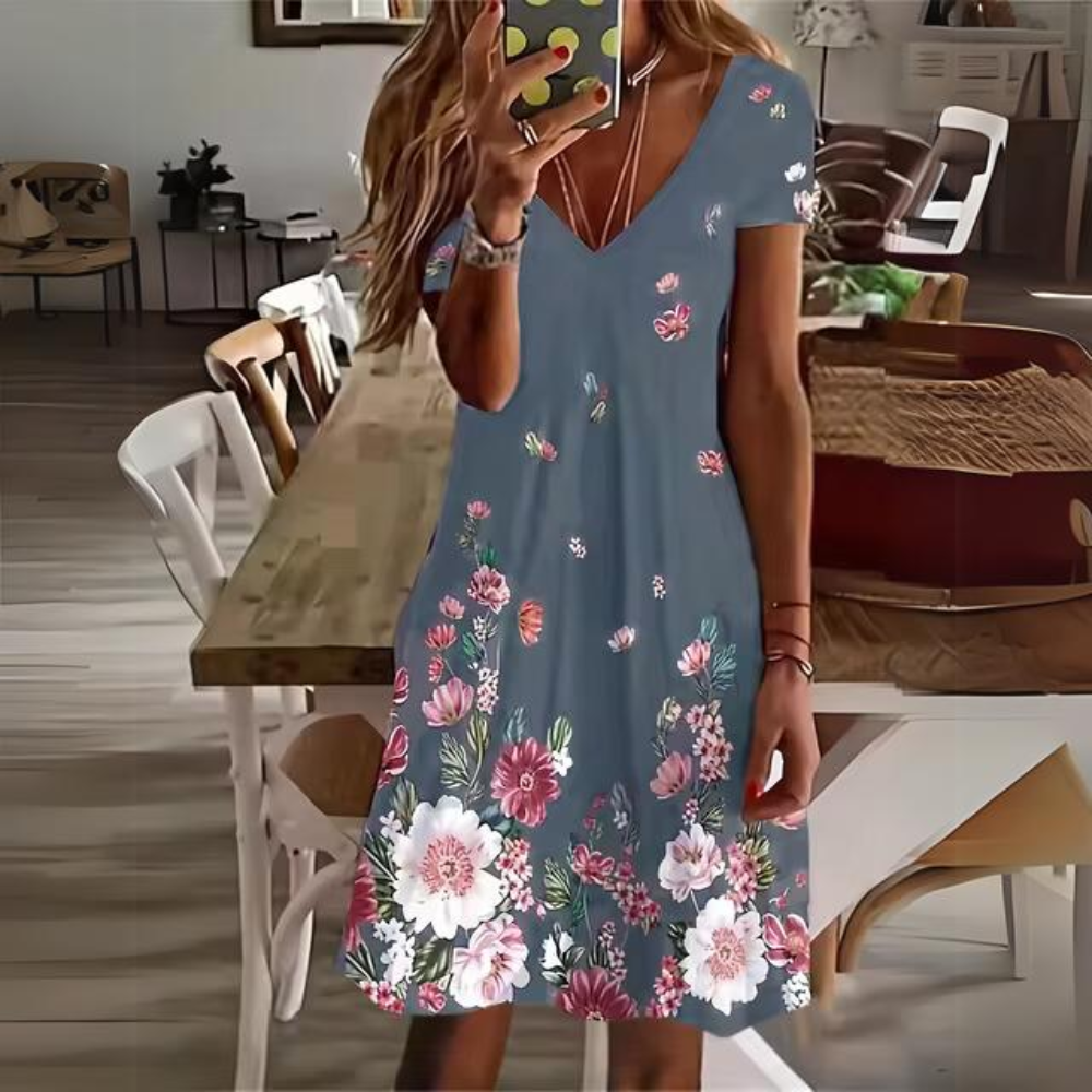 Luisa - Robe florale élégante