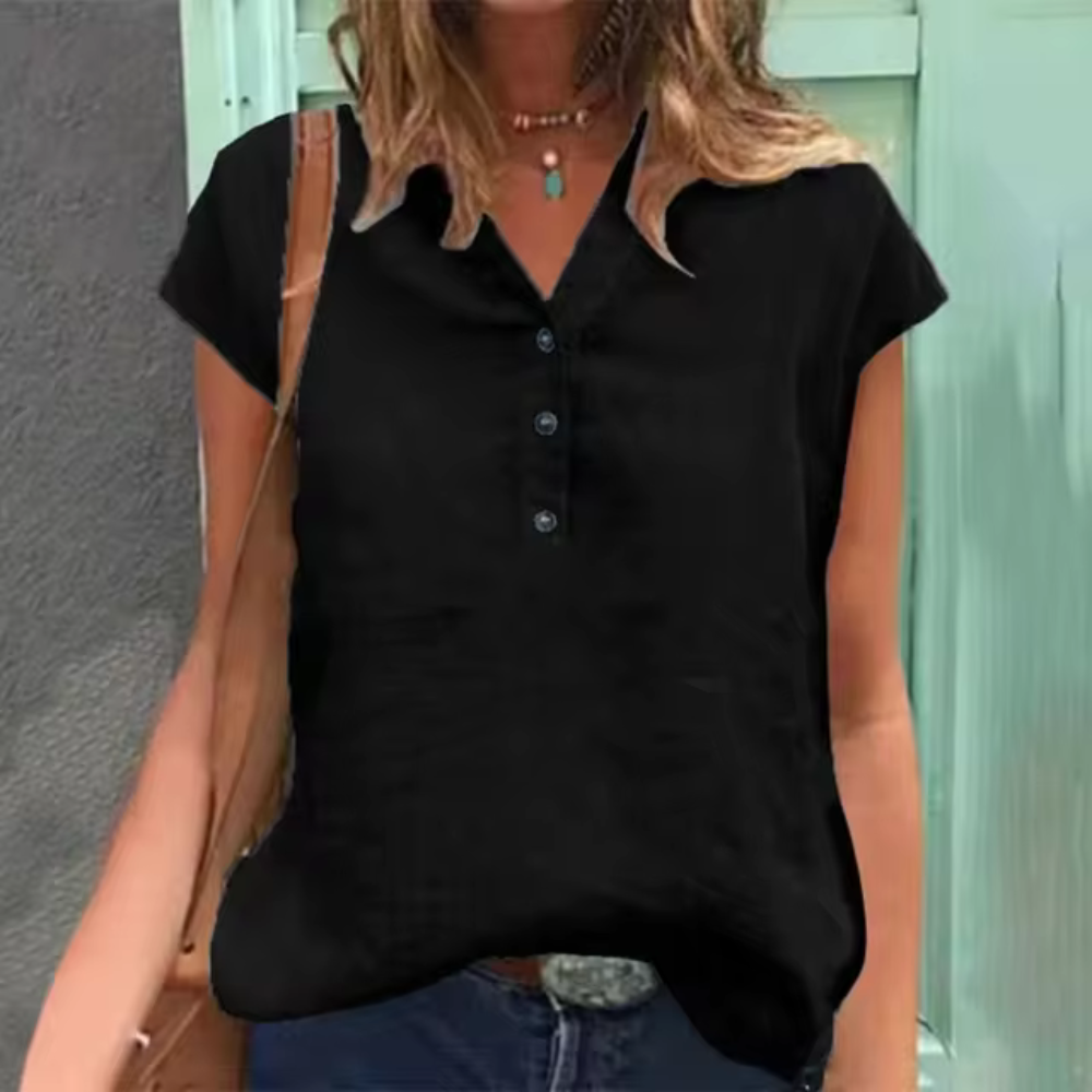 Lydia - Blouse d'été oversize vintage