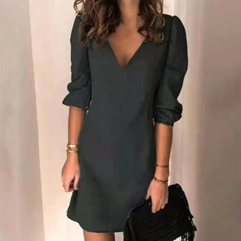 Mariska - Robe en denim décontractée