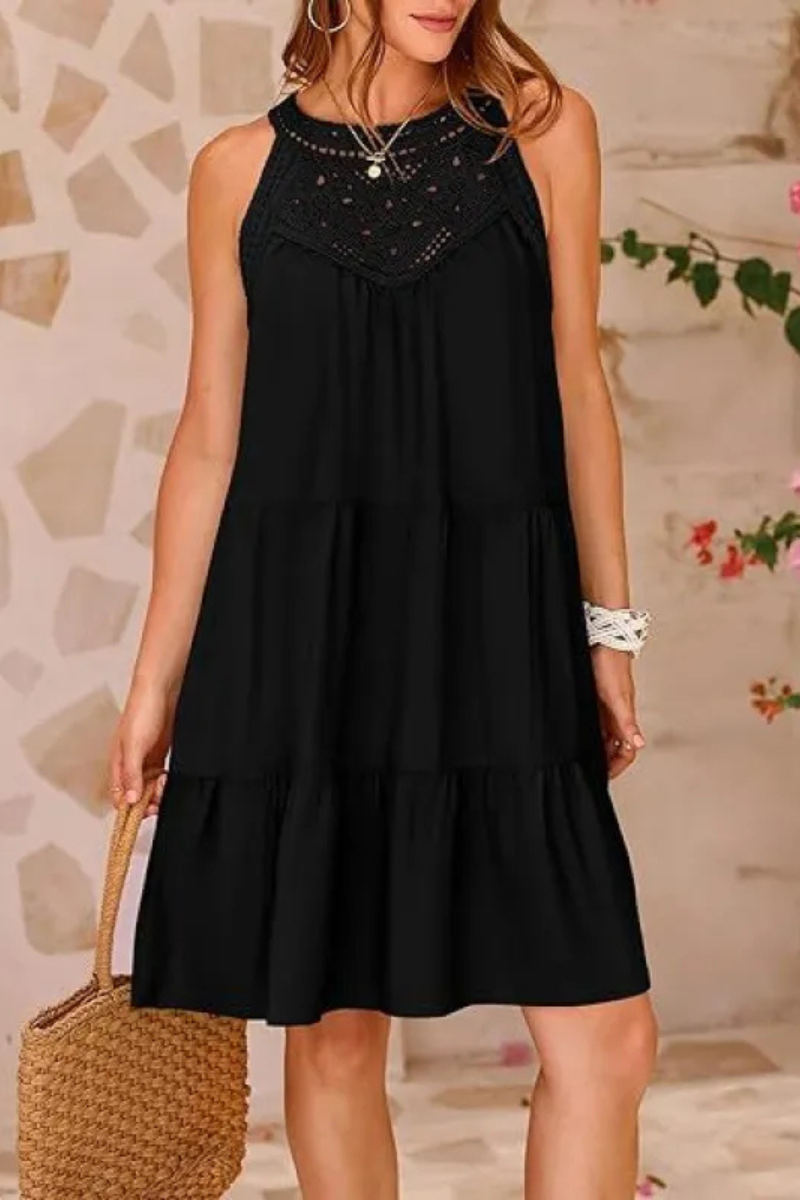 Meliora | Robe d'été dos nu coupe trapèze