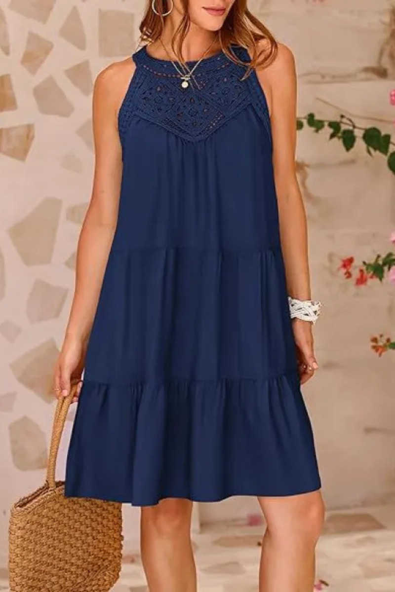 Meliora | Robe d'été dos nu coupe trapèze