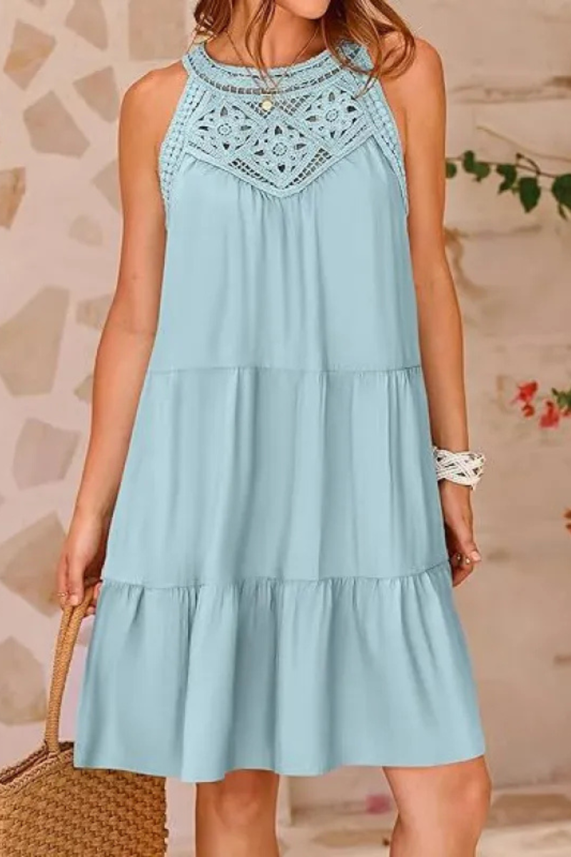 Meliora | Robe d'été dos nu coupe trapèze