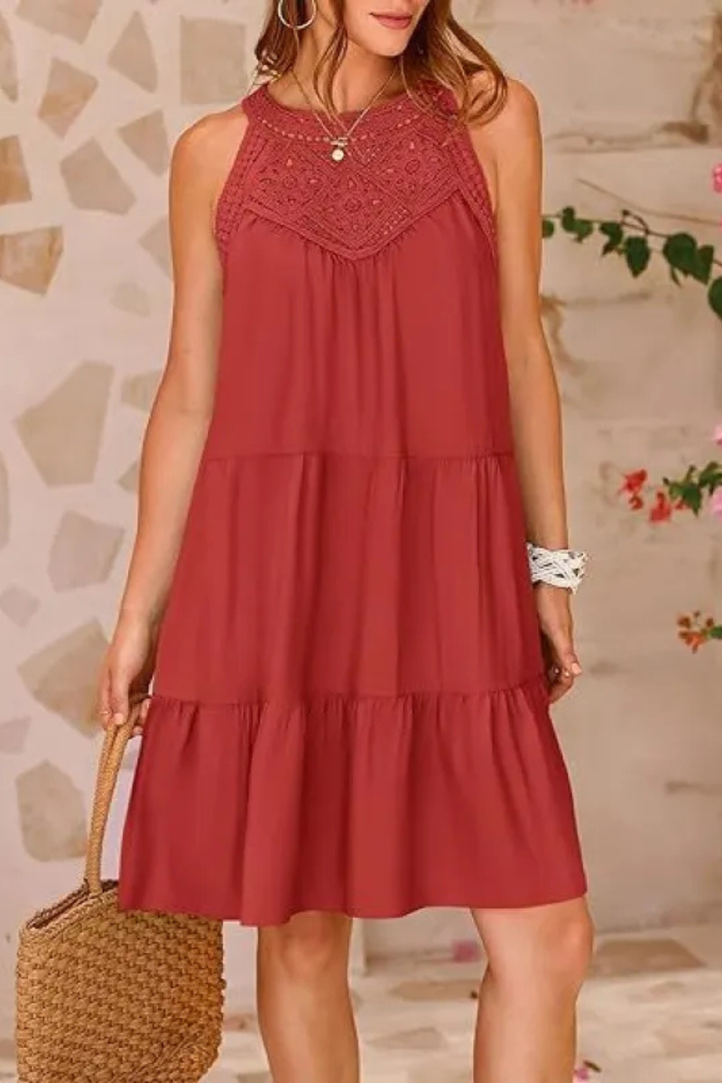 Meliora | Robe d'été dos nu coupe trapèze