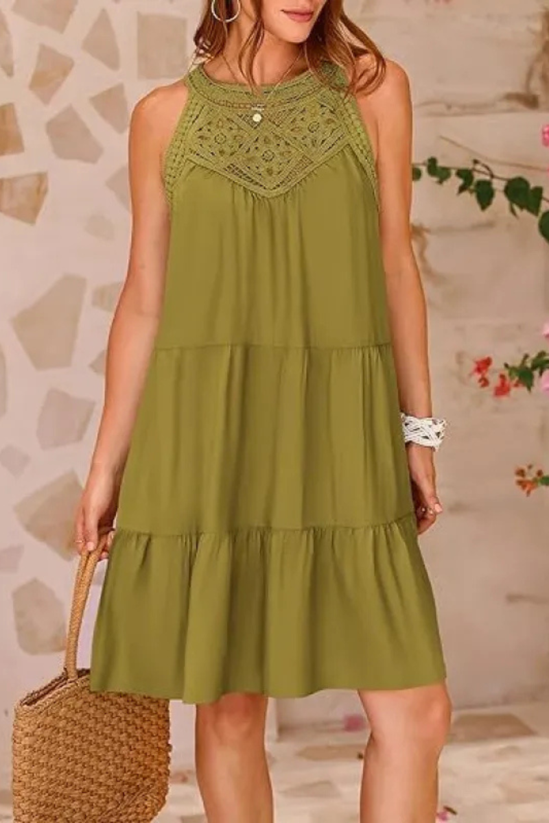Meliora | Robe d'été dos nu coupe trapèze