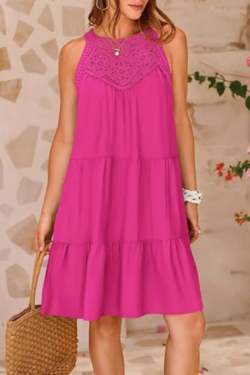Meliora | Robe d'été dos nu coupe trapèze
