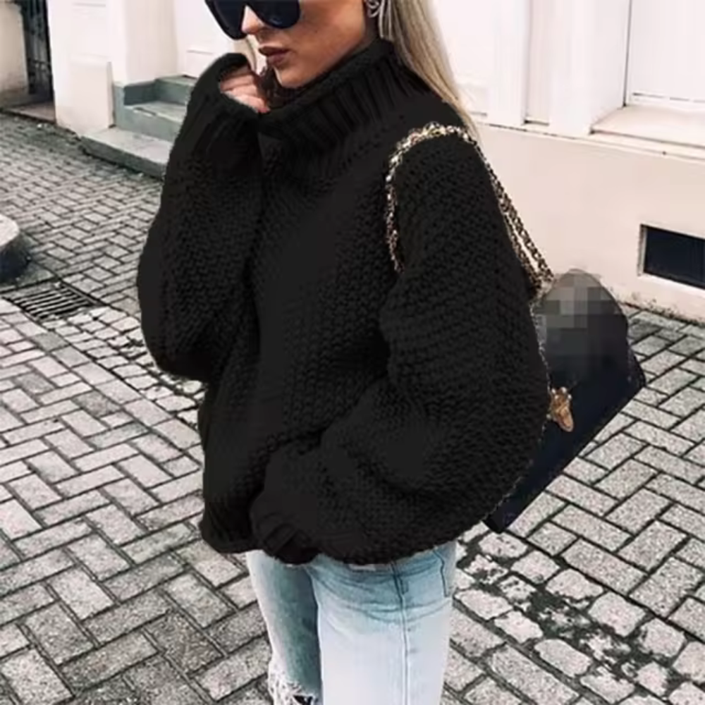 Milena - Pull basique d'hiver