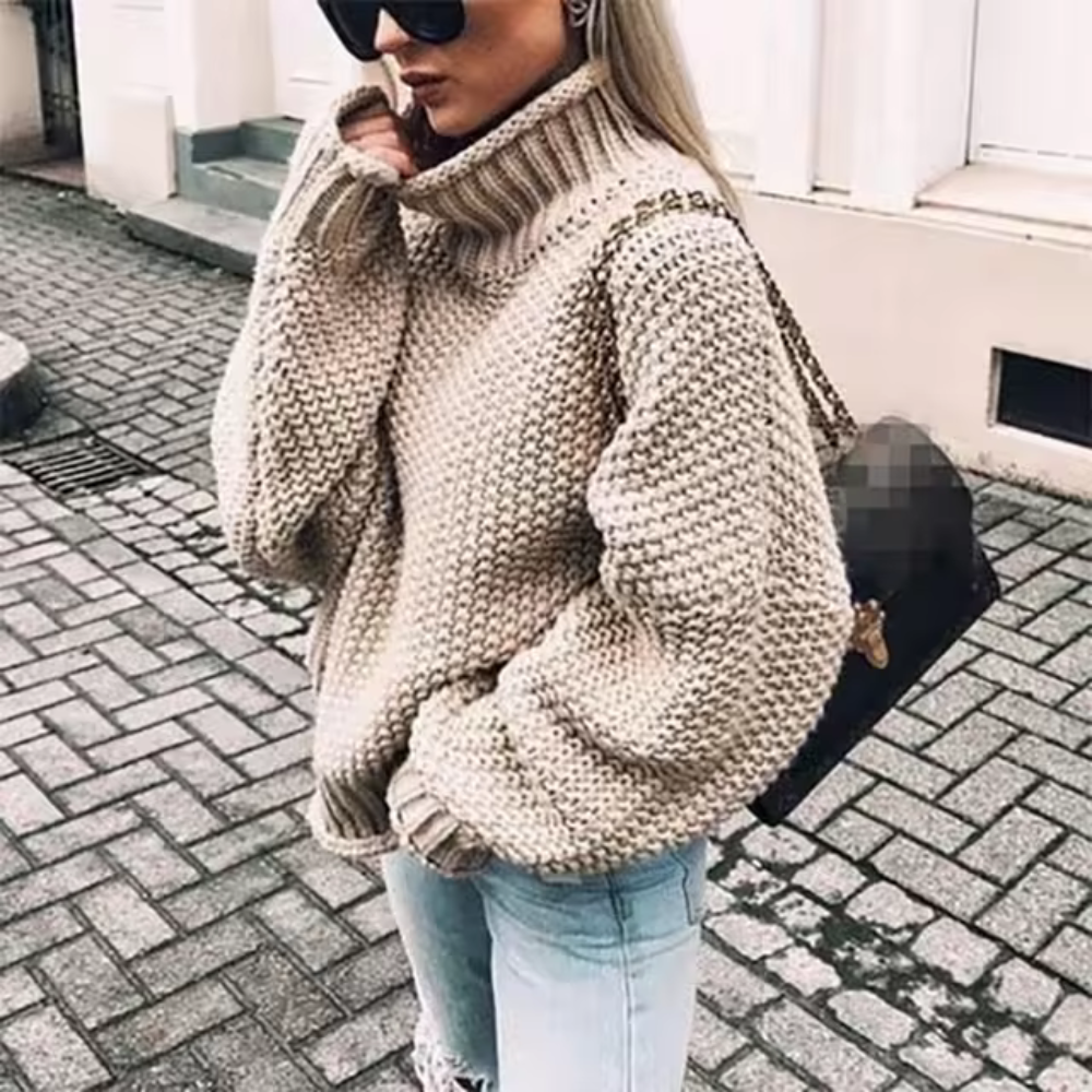 Milena - Pull basique d'hiver