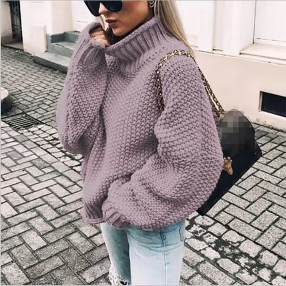 Milena - Pull basique d'hiver