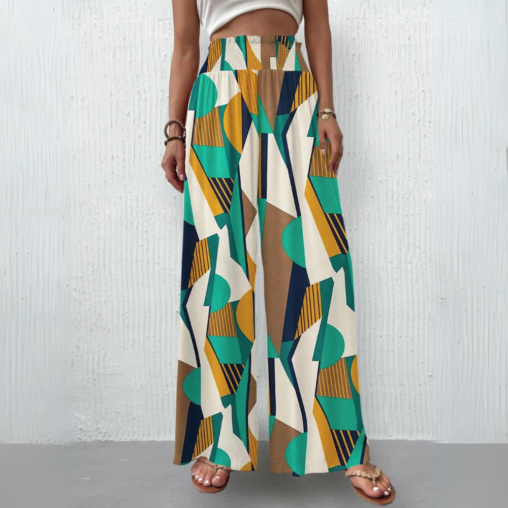 Fiorenza- Pantalon bohème élégant