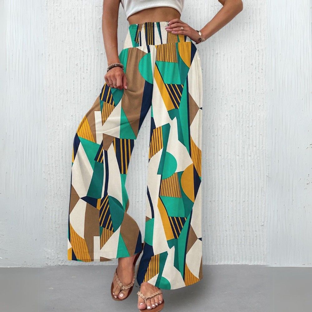 Fiorenza- Pantalon bohème élégant