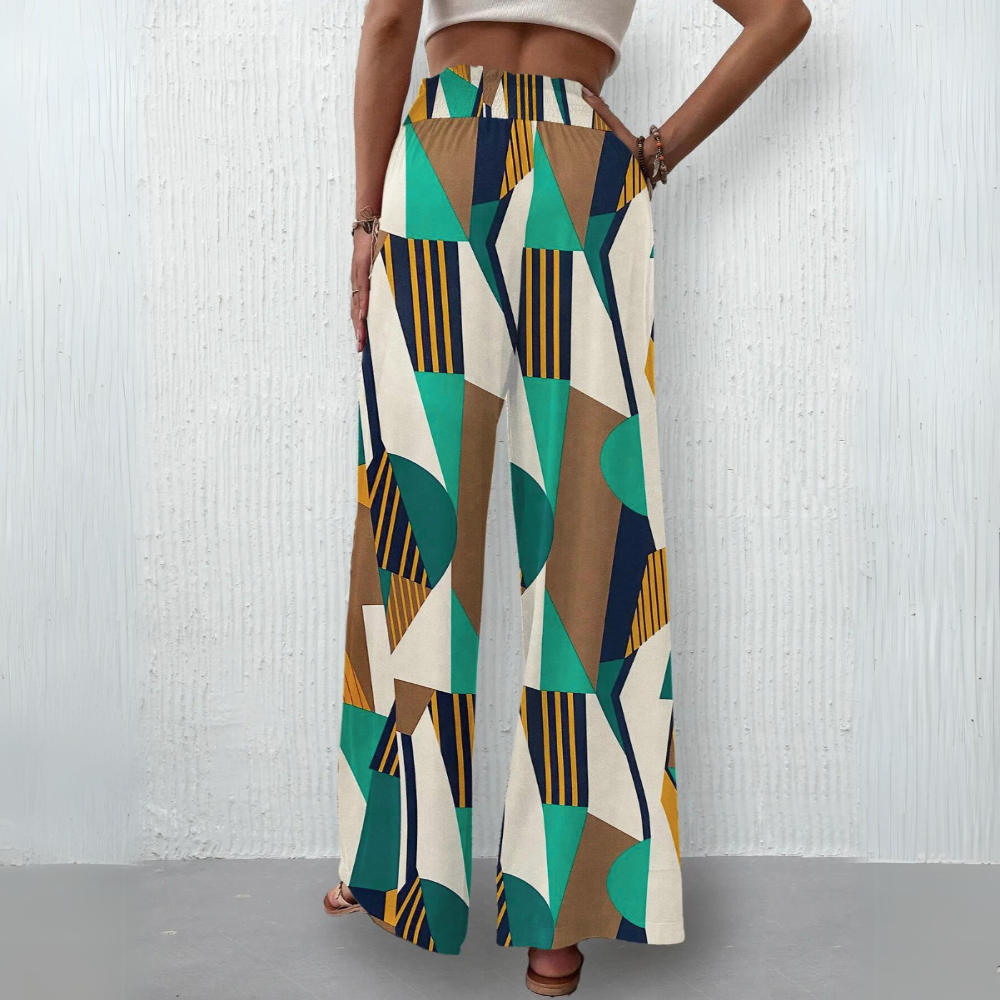 Fiorenza- Pantalon bohème élégant