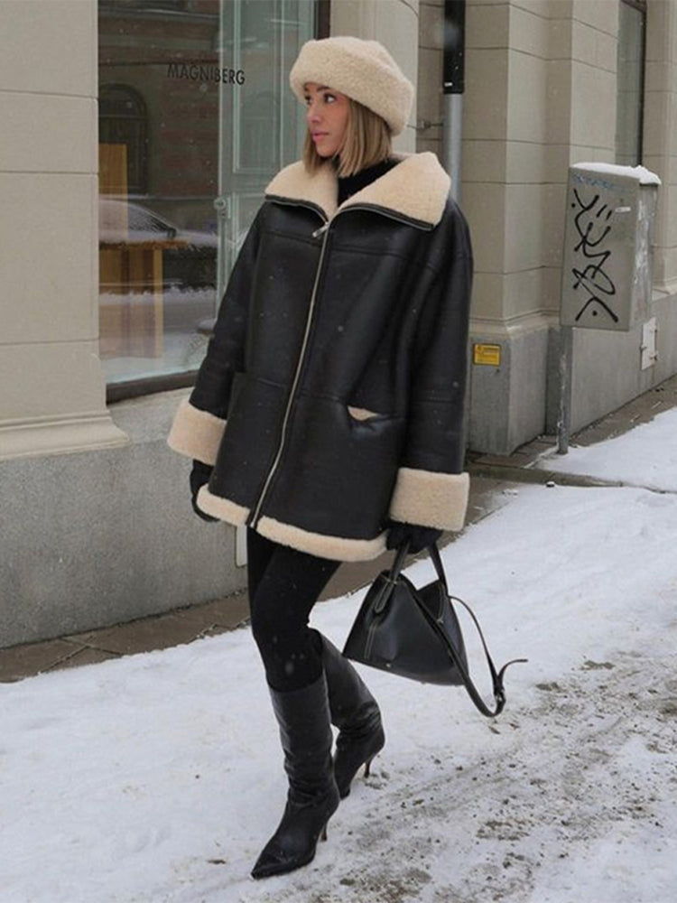 Joan | Elegant Warmer Pelzmantel