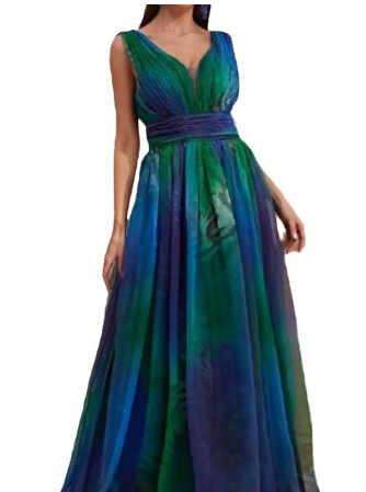 Monica - Robe longue élégante