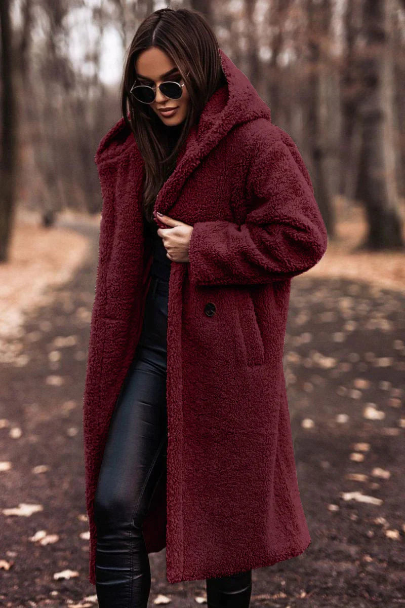 Manteau en peluche plus chaud - niana