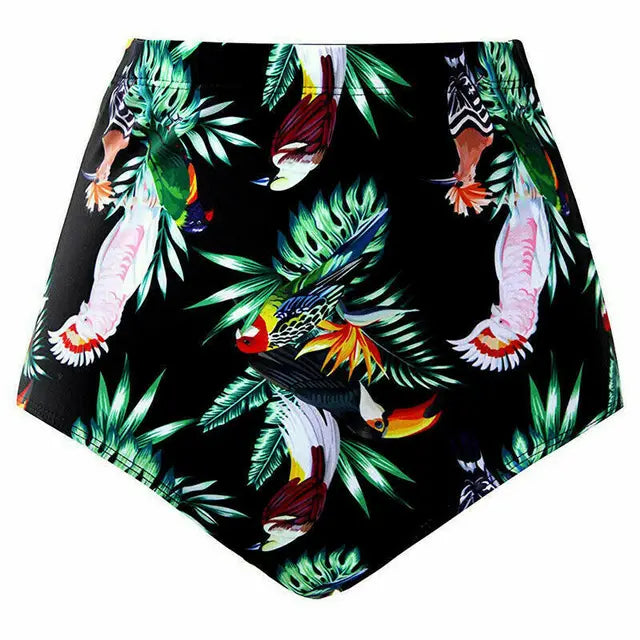 Noelia® - Maillot de bain taille haute à fleurs pour femmes - été
