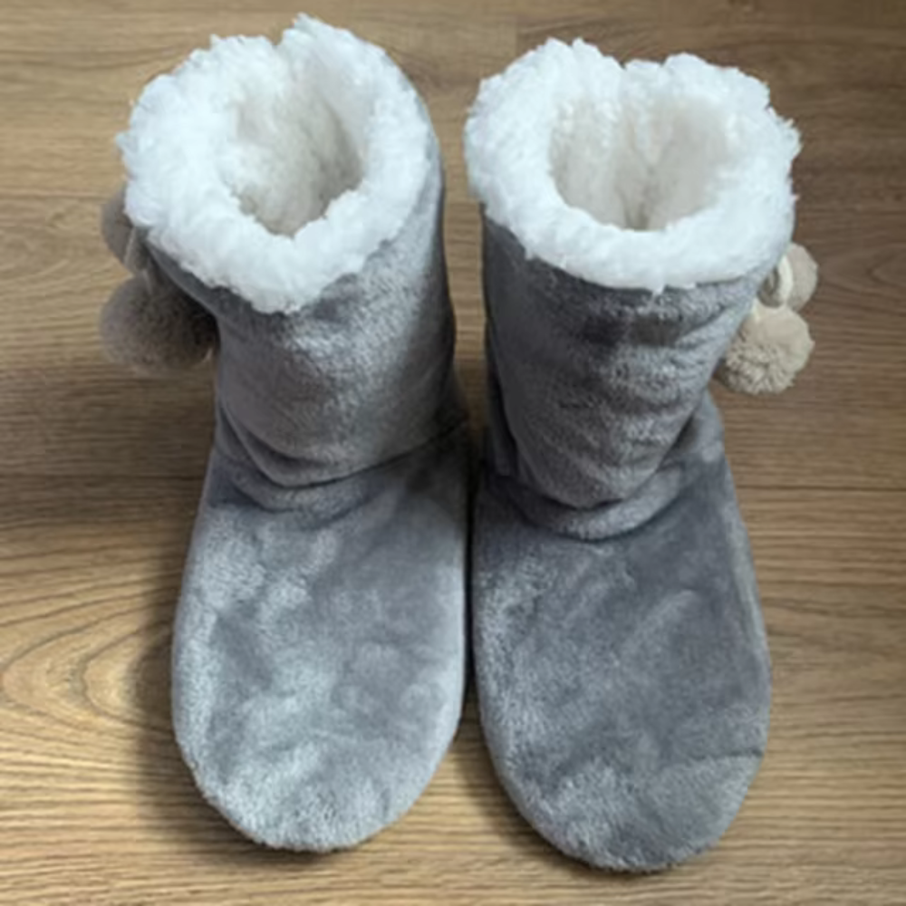 Nuria - Pantoufle chaude pour l'hiver