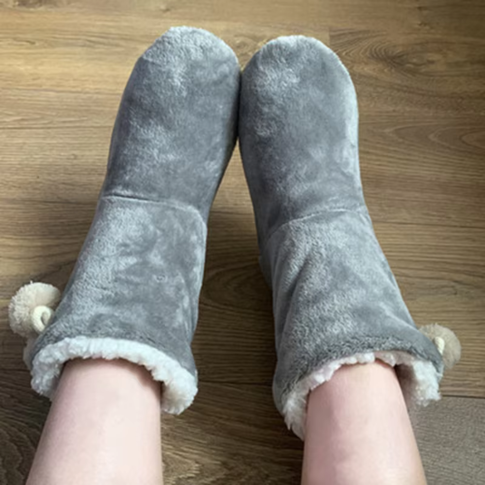 Nuria - Pantoufle chaude pour l'hiver