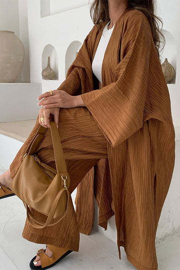 Ramona - Ensemble décontracté gilet et pantalon