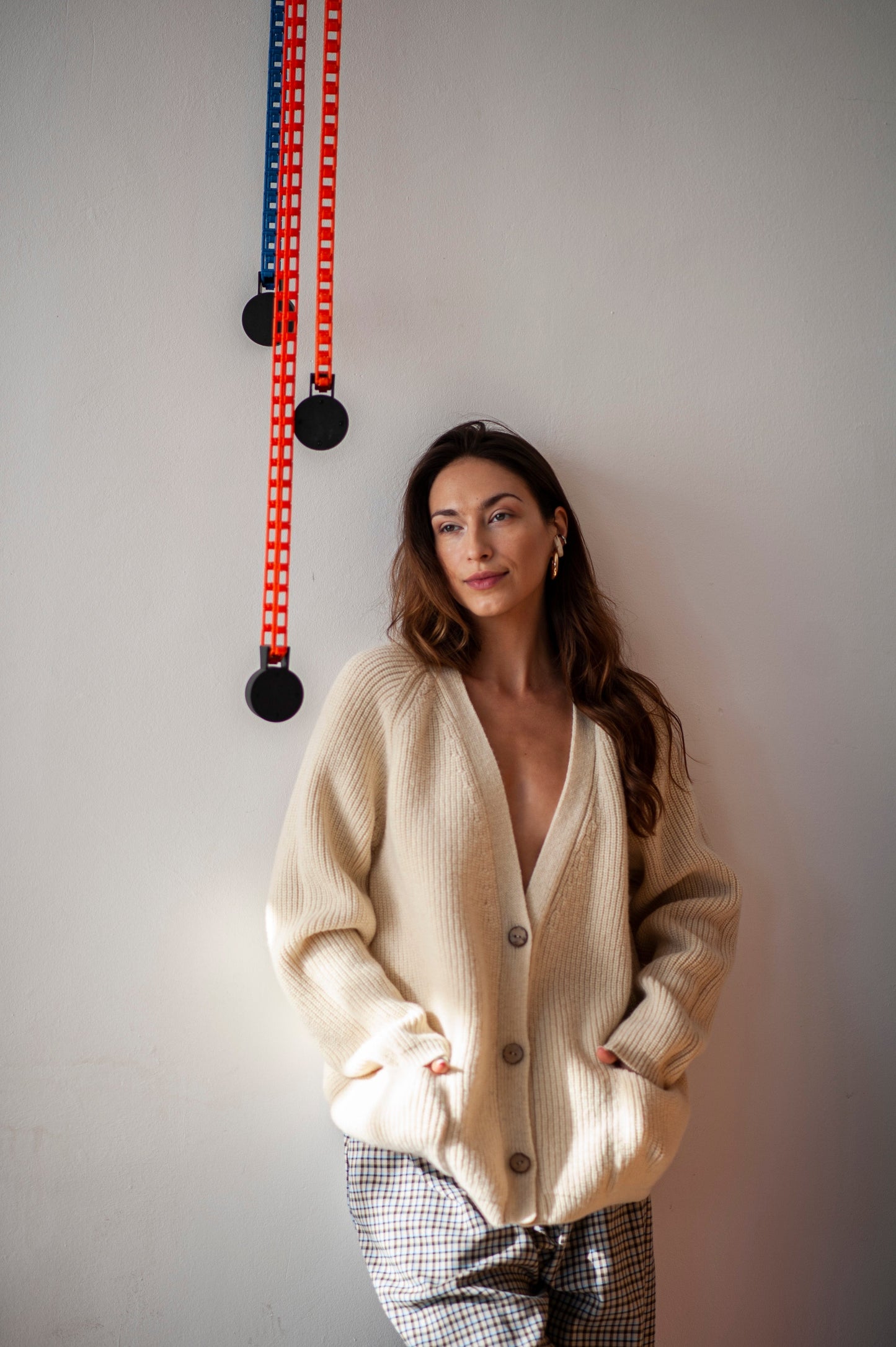 Evala - Luxueux cardigan en laine mérinos