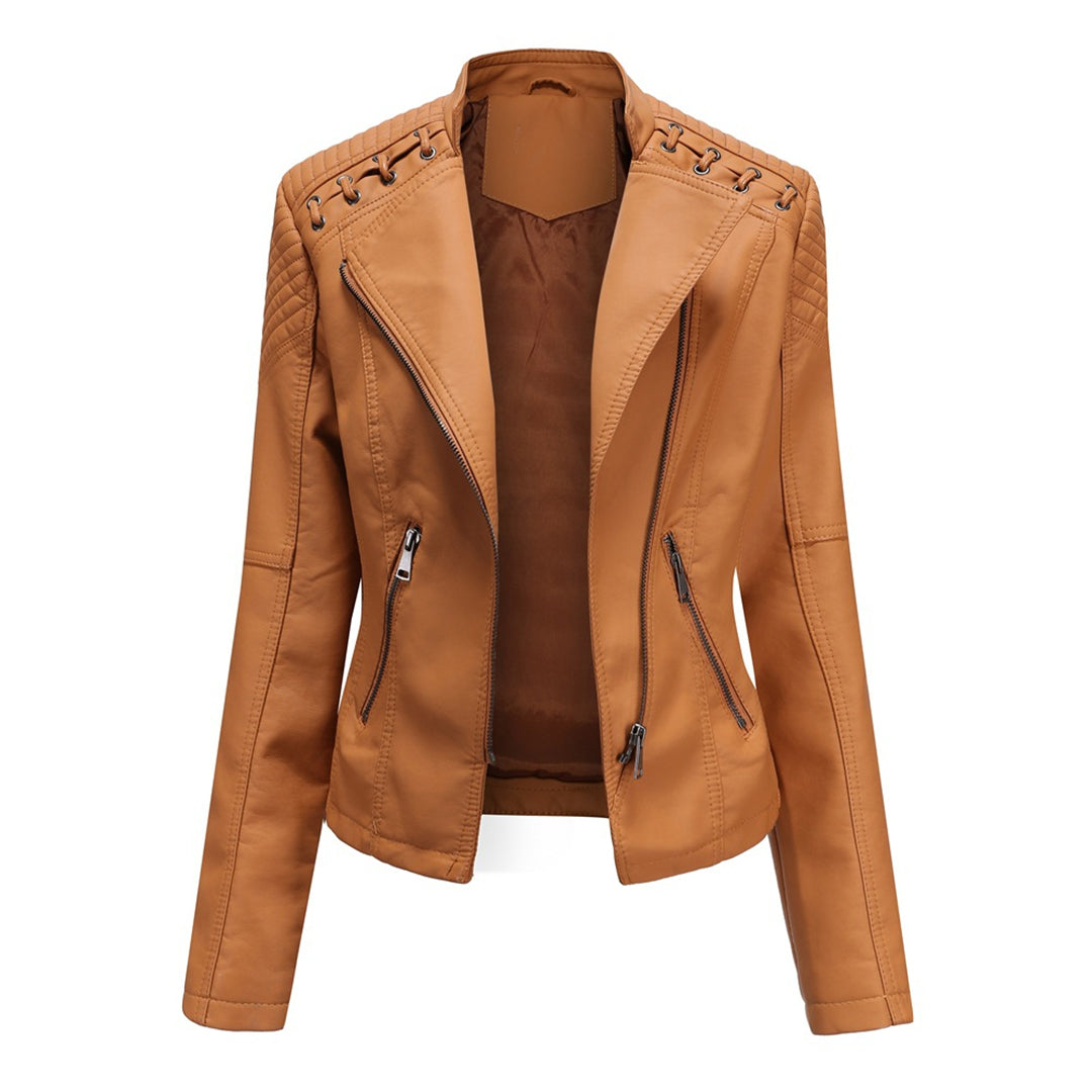 Marie | Veste en cuir élégante
