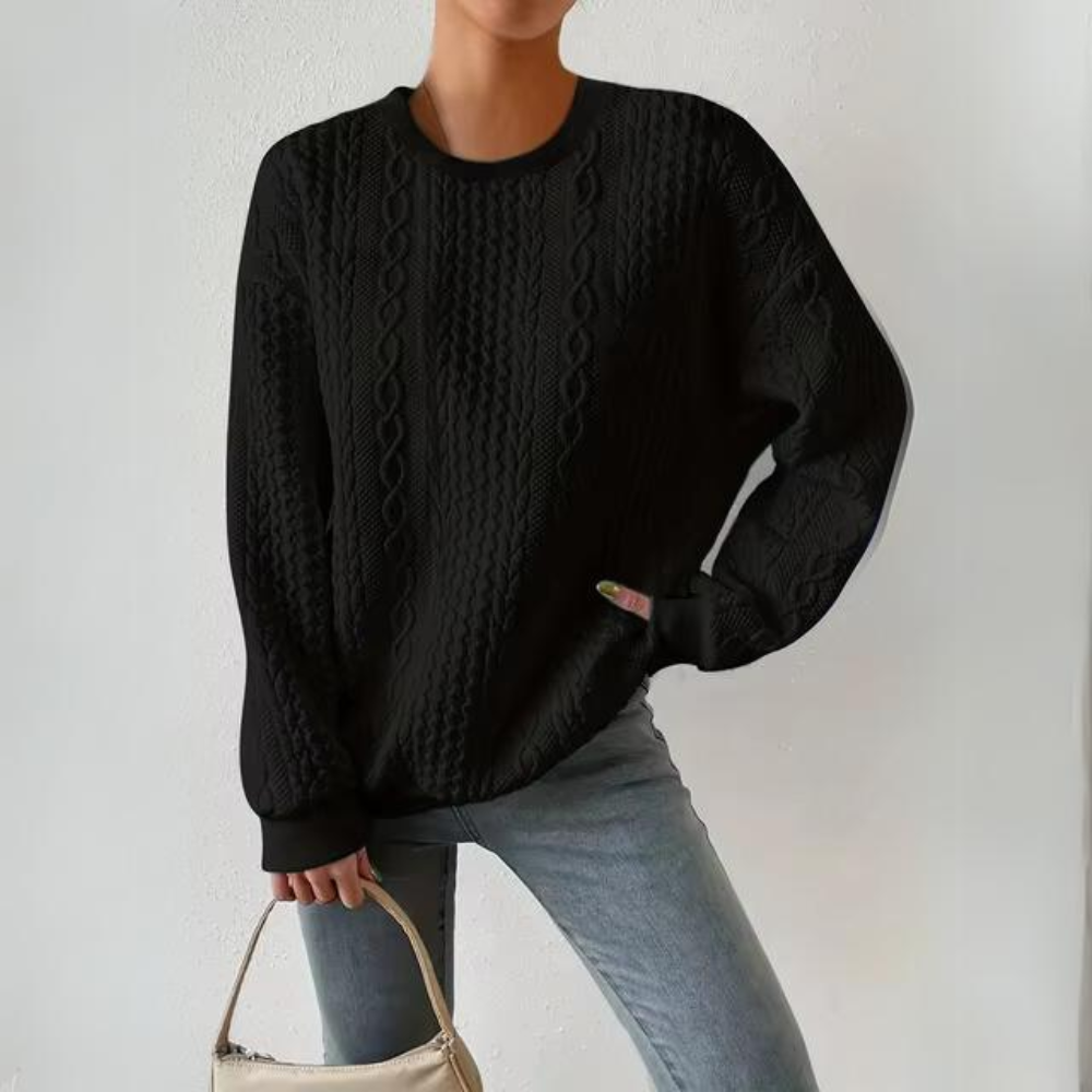 Rafaella - Sweat élégant à col rond