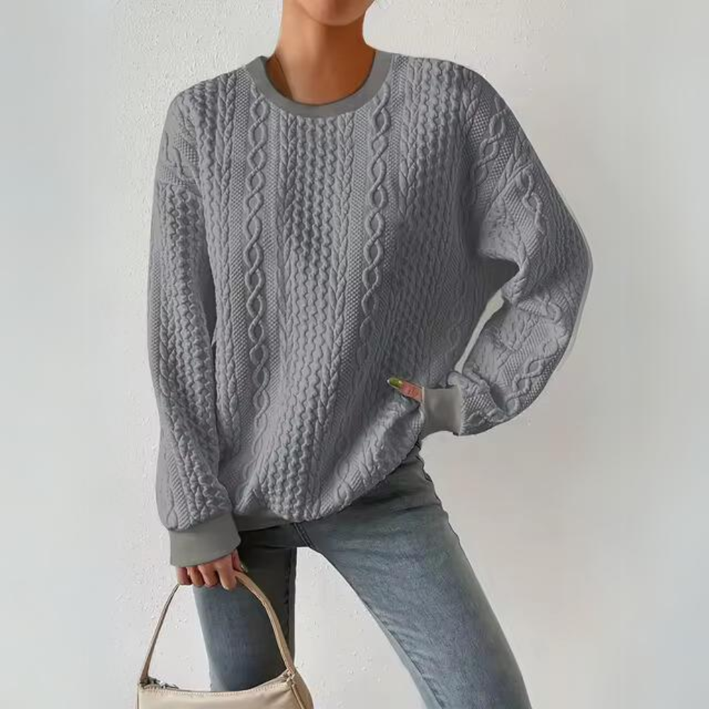 Rafaella - Sweat élégant à col rond