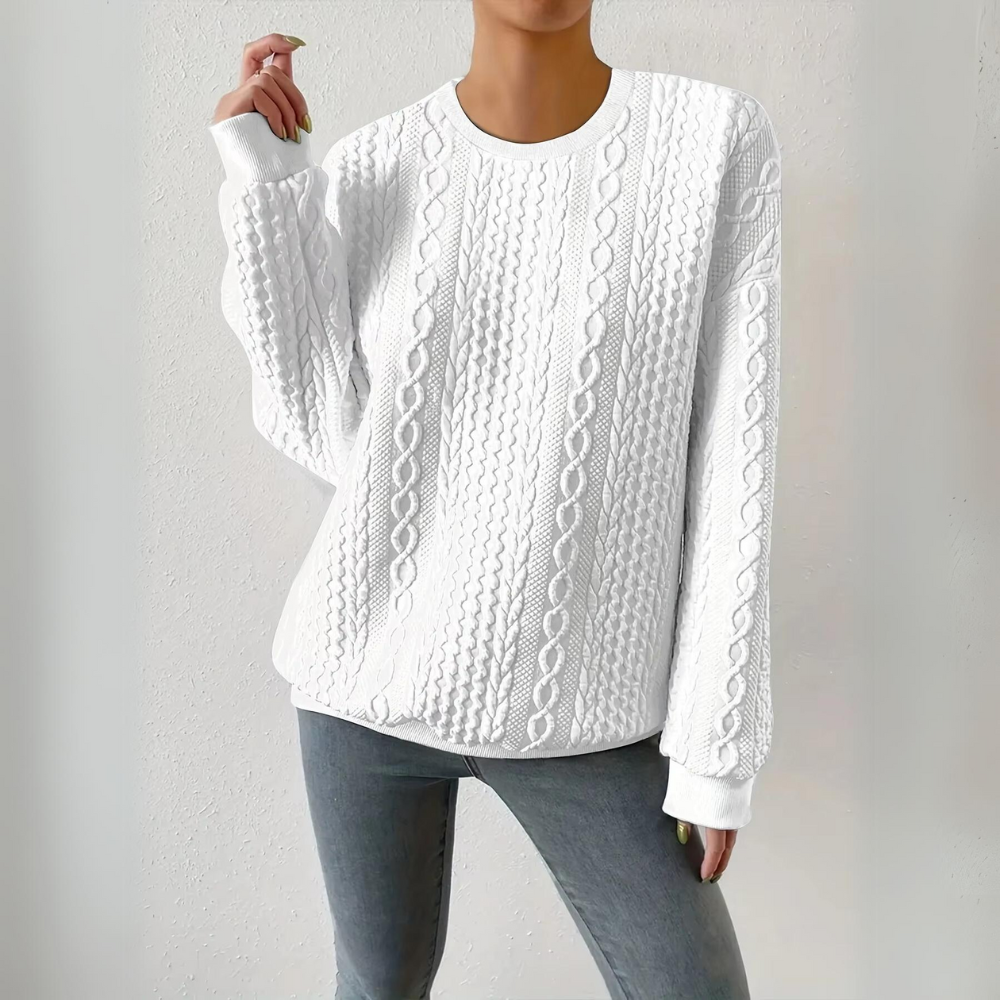 Rafaella - Sweat élégant à col rond