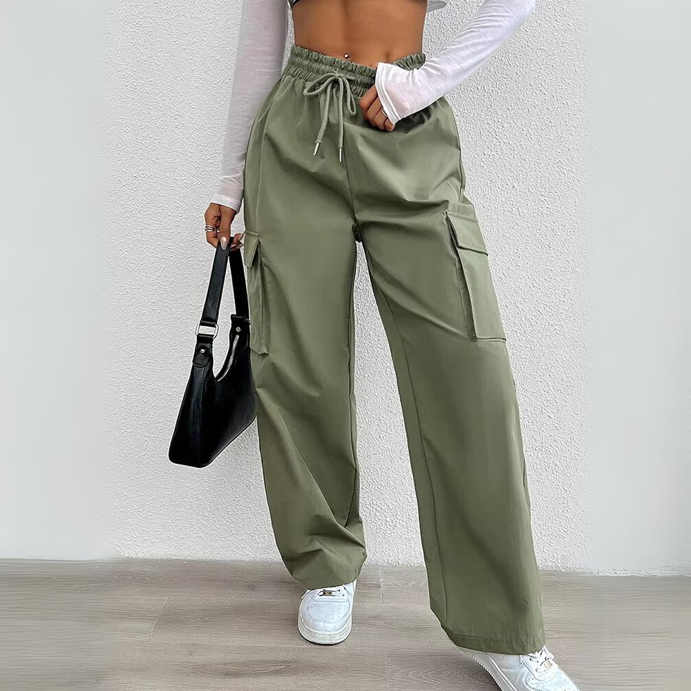 Roxana - Pantalon de survêtement streetwear surdimensionné