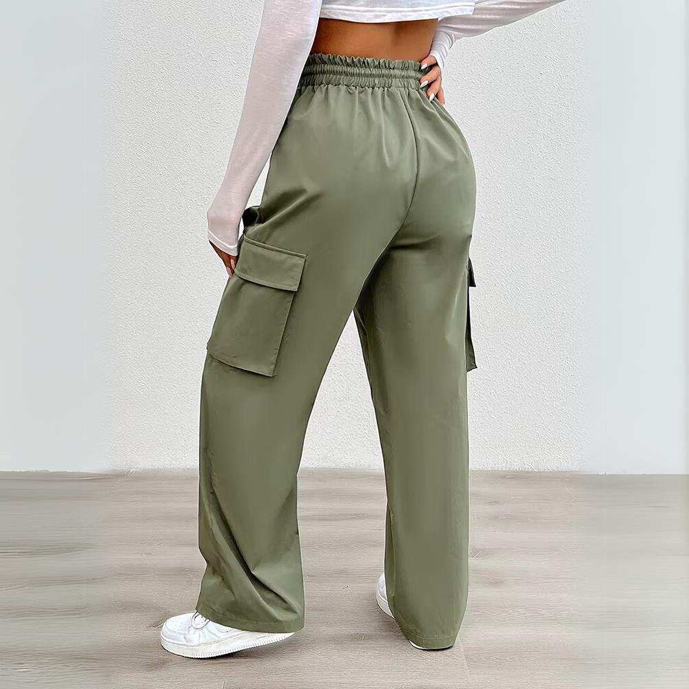 Roxana - Pantalon de survêtement streetwear surdimensionné