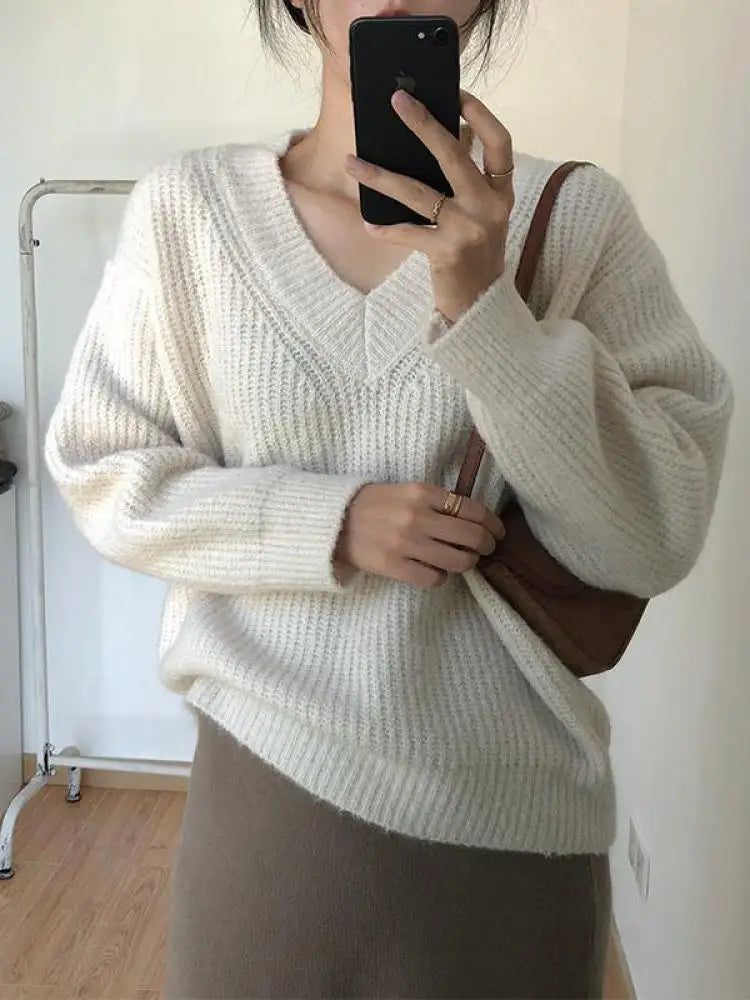 Jocelyn- Sweat d'hiver oversize pour femmes