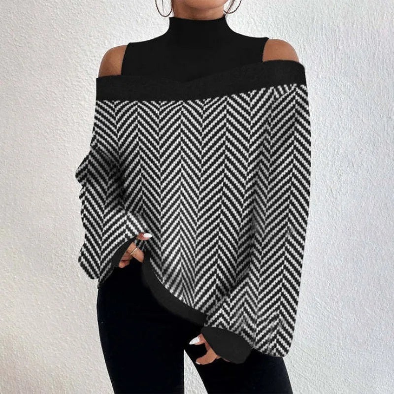 Sweat à col roulé Charmie pour femme
