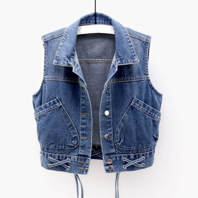 Caroline | Cardigan classique en denim