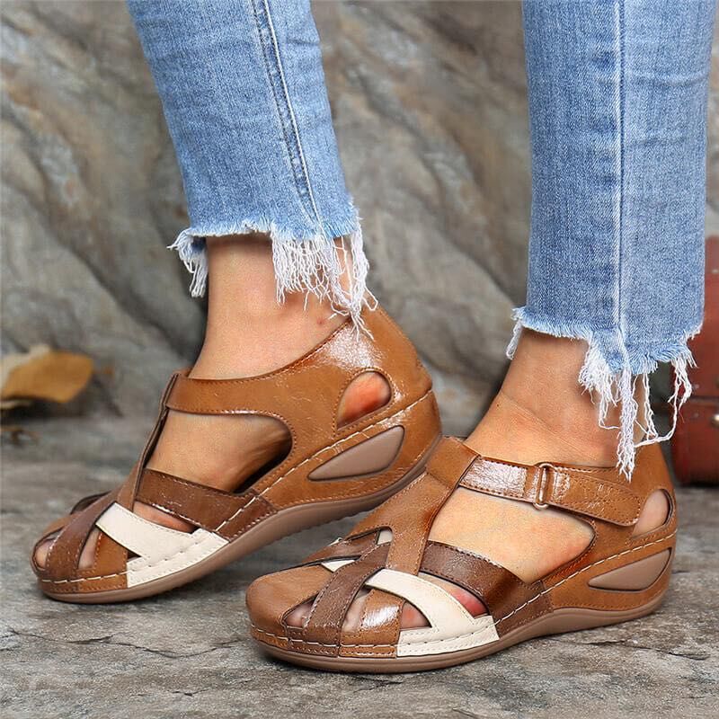Camila® | Sandales orthopédiques vintage