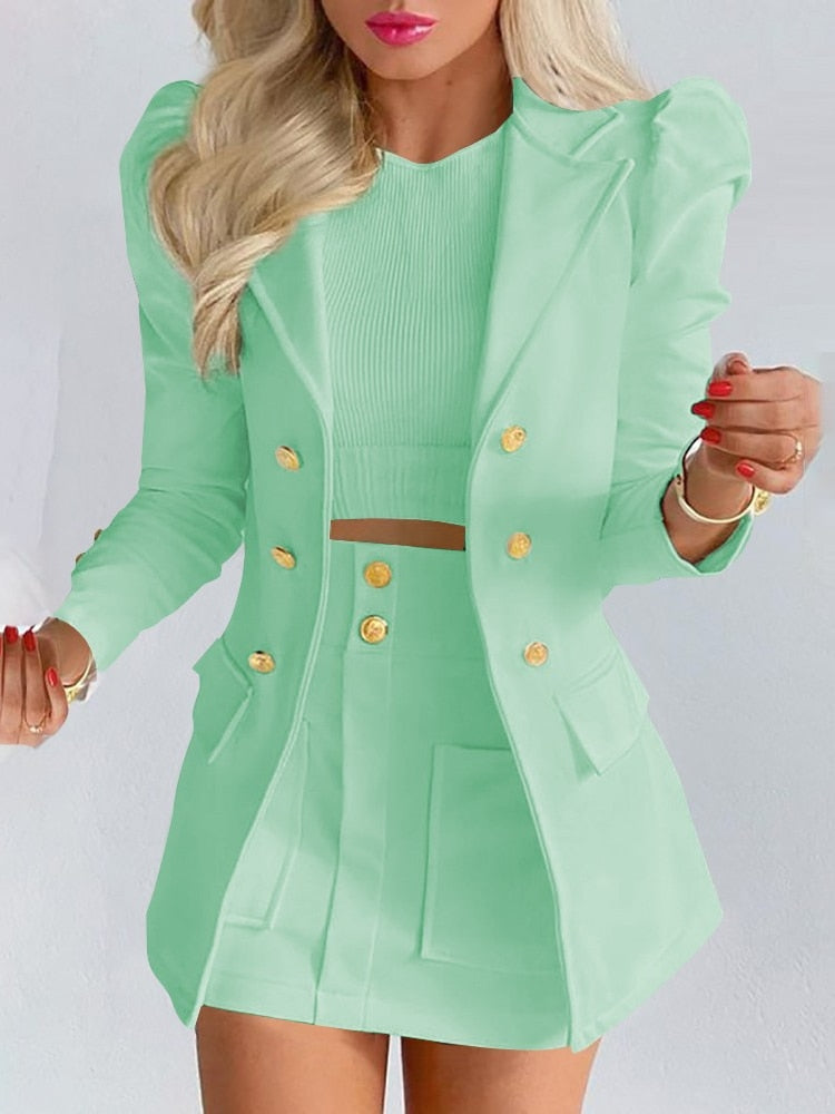 Kyara 2-piece set | Blazer + Jupe