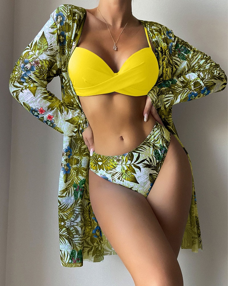 Ensemble 3 pièces Elif | Tenue complète pour aller à la plage