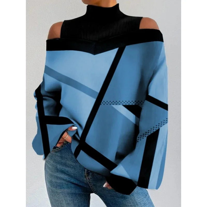 Sweat à col roulé Charmie pour femme